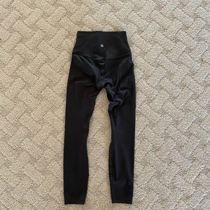 Lululemon align leggings, 25”, size 2, gray